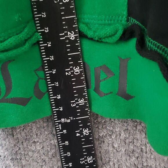 Blac Label Y2K Rock Royalty Full Zip Sweatshirt Mens 3XL Distressed Streetwear - Picture 11 of 16